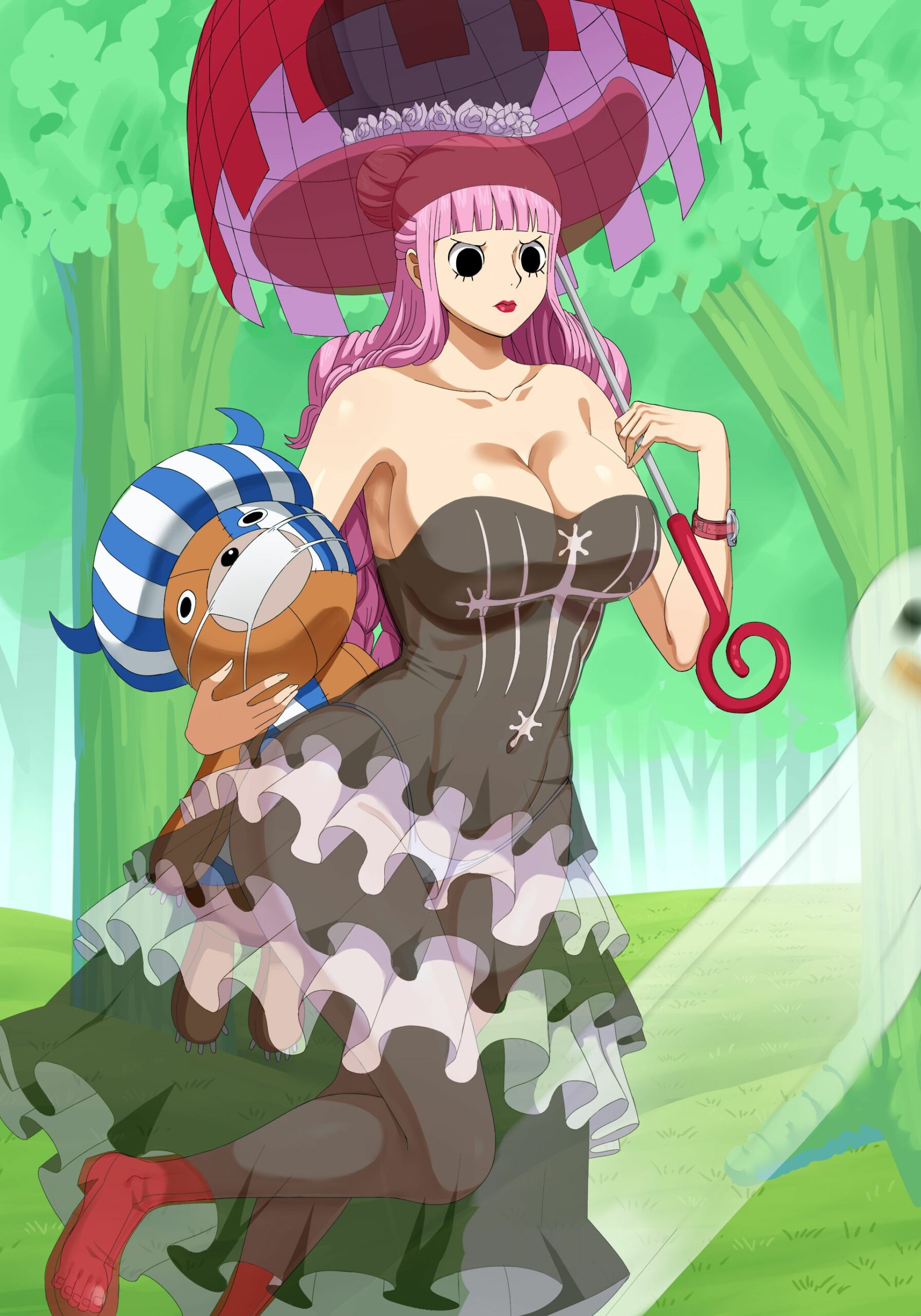 The Lewd Side of One Piece Girls (One Piece) [Pink Pawg] #225