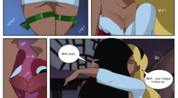 A Wet Christmas (Justice League) [GhostlessM] #3 porn comic