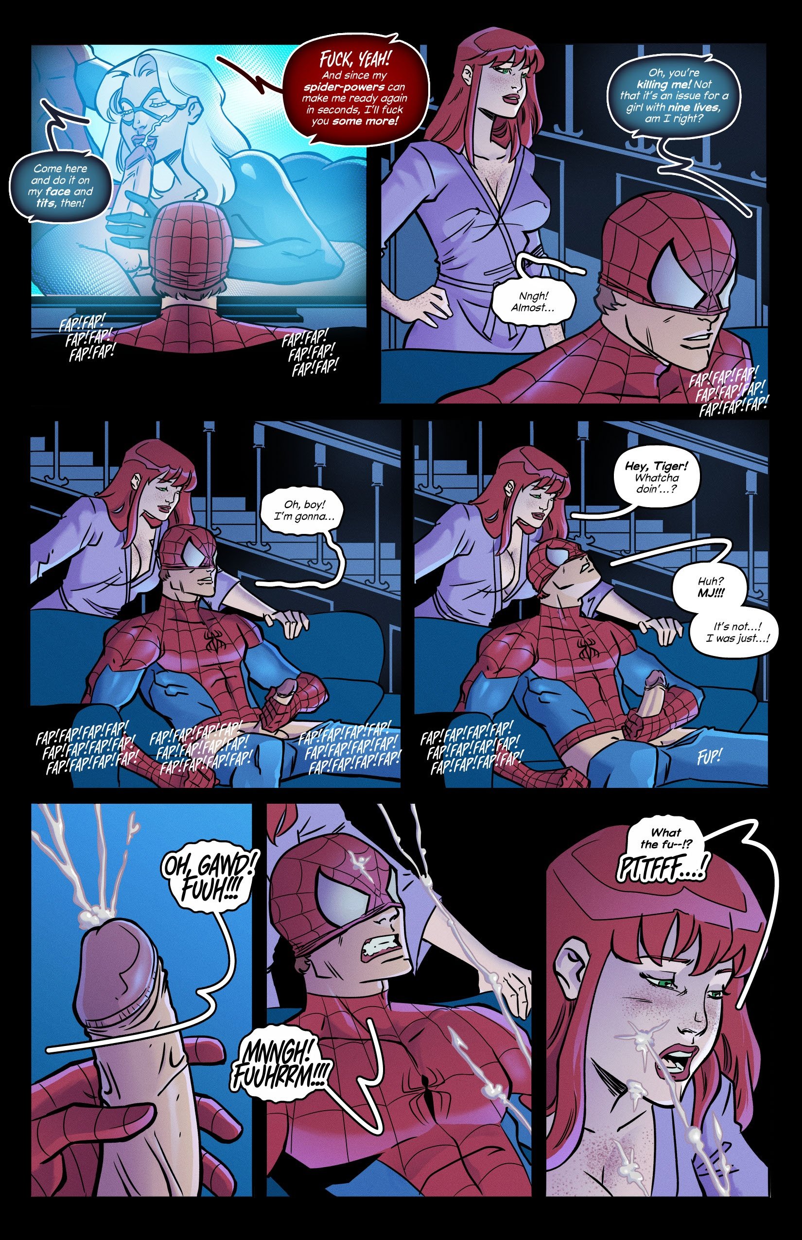 Late Hours Hornies (Spider-Man) [Tracy Scops] #4