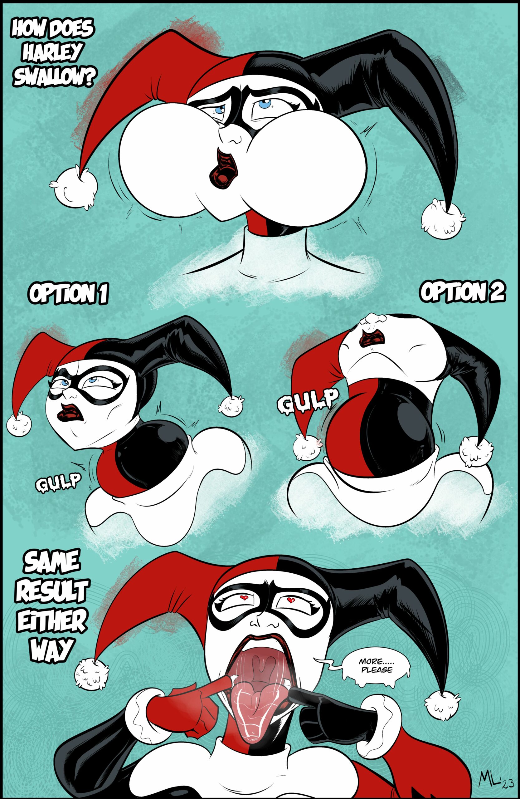 Harley Quinn: Don’t Open ’til Christmas (Batman) [Ameizing Lewds] #9