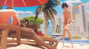 [4K] Tracer On Lifeguard Duty [Kreamu]