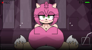 Amy rose in the emerald bar