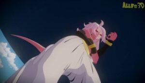 Android 21 Foot fetish trample POV