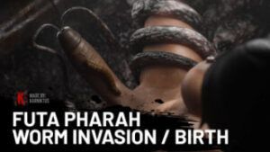 [COMMISSION] Futa Pharah Worm Invasion + Birth