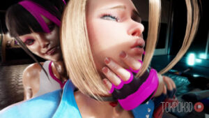 Cammy + Juri(Part 1)[TokPok3D]