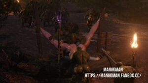 Captured mage (mangoman)