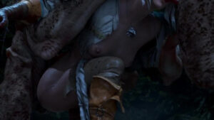 Ciri gangraped by werewolves