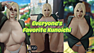 Everyone’s Favorite Kunoichi [Blacked][X3D]