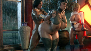 [Fart Warning] Gotham Threesome Extended (EXPLICIT SOUND FX)