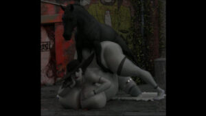 Futa Dimitrescu x Horse [Johndoe1970]