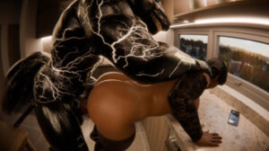 Horseguy Venom & Rio Morales [Rekin3D][NO WM]