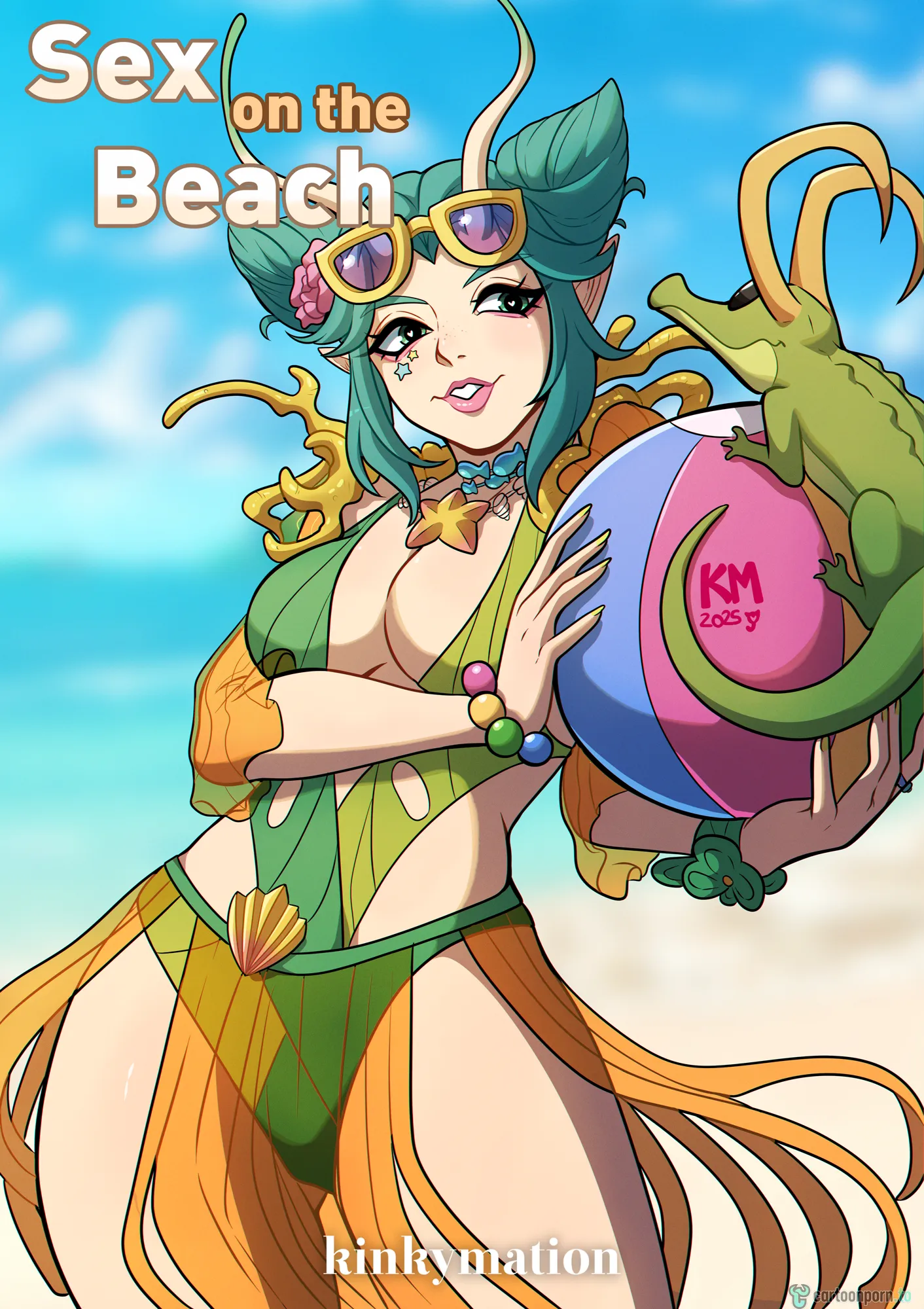Mantis_beach_covers_ - Porn Comics Comic