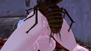Mating with insects in the back alley【insect】