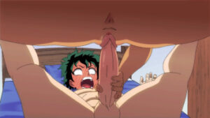 Mirko dominates Izuku Midoriya