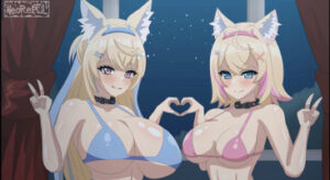 Mococo and Fuwawa Animation [NeoReptil]