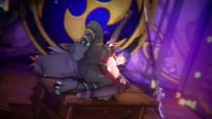 RAIDEN SHOTGUN AND MIKO A BIG ORGY [+Voice acting + HD]