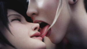 Scarlet x Tifa – Kissing loop