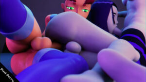 Starfire x Raven x Jinx – Pixel-Perry
