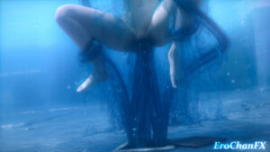 Stellar blade Eve x Slimy tentacles underwater version