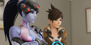 Symmetra Widowmaker And Tracer [4K][Blacked][Aphy3d]