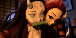 Tanjiro & Nezuko ”bonding”