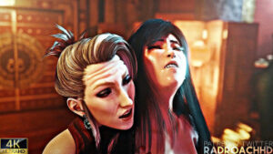 Tifa Gets it in Both Holes [RadRoachHD][4K]