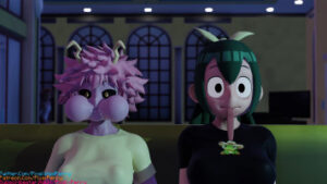 Tsu & Mina – A Helping Hand [Pixel-Perry][4K]