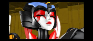 Windblade takes a hot shower