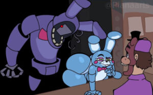 animation based on the fnaf comic (IARENSFWO)