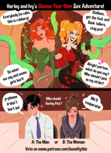 [Bunnify This] Harley and Ivy’s CYOA comic (Batman)