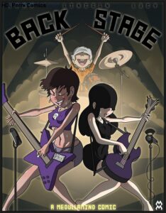 Back Stage porn comic