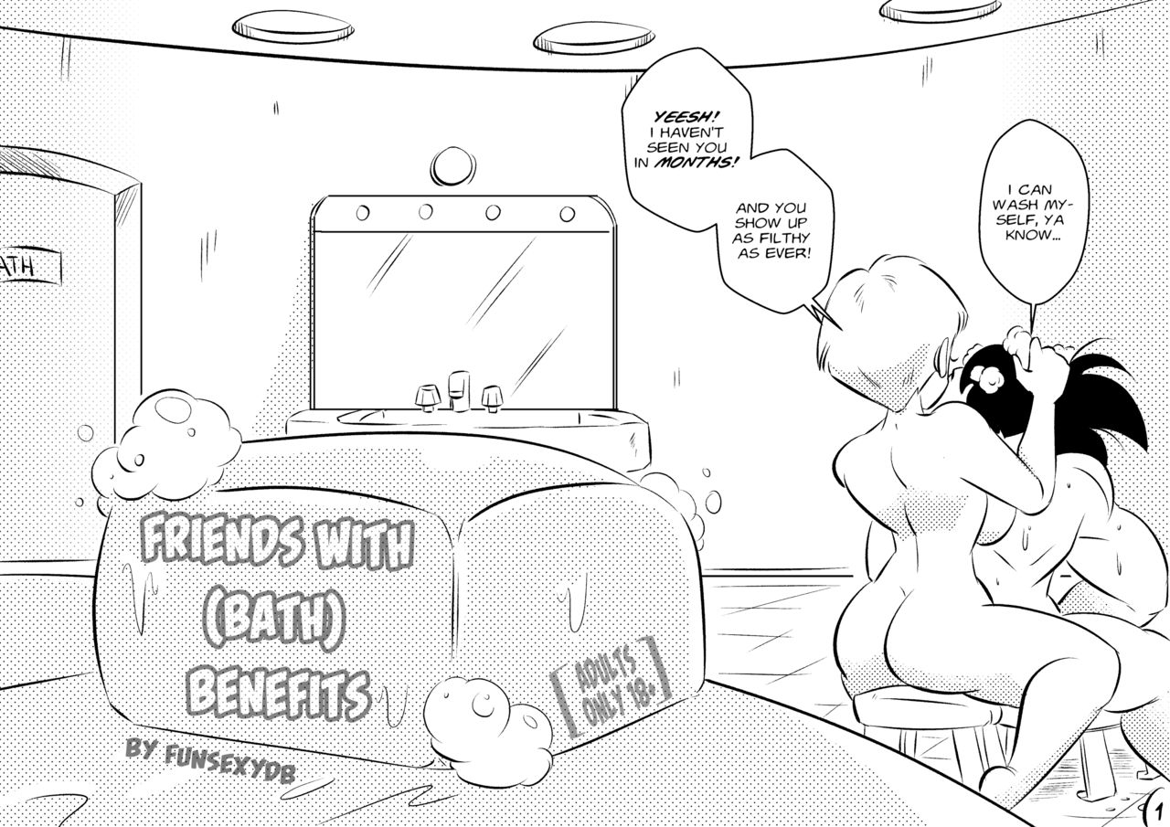 friends-with-bath-benefits-funsexydragonball-sex-comic - Porn Comics Comic