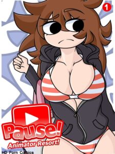 Pause! Animator Resort! porn comic