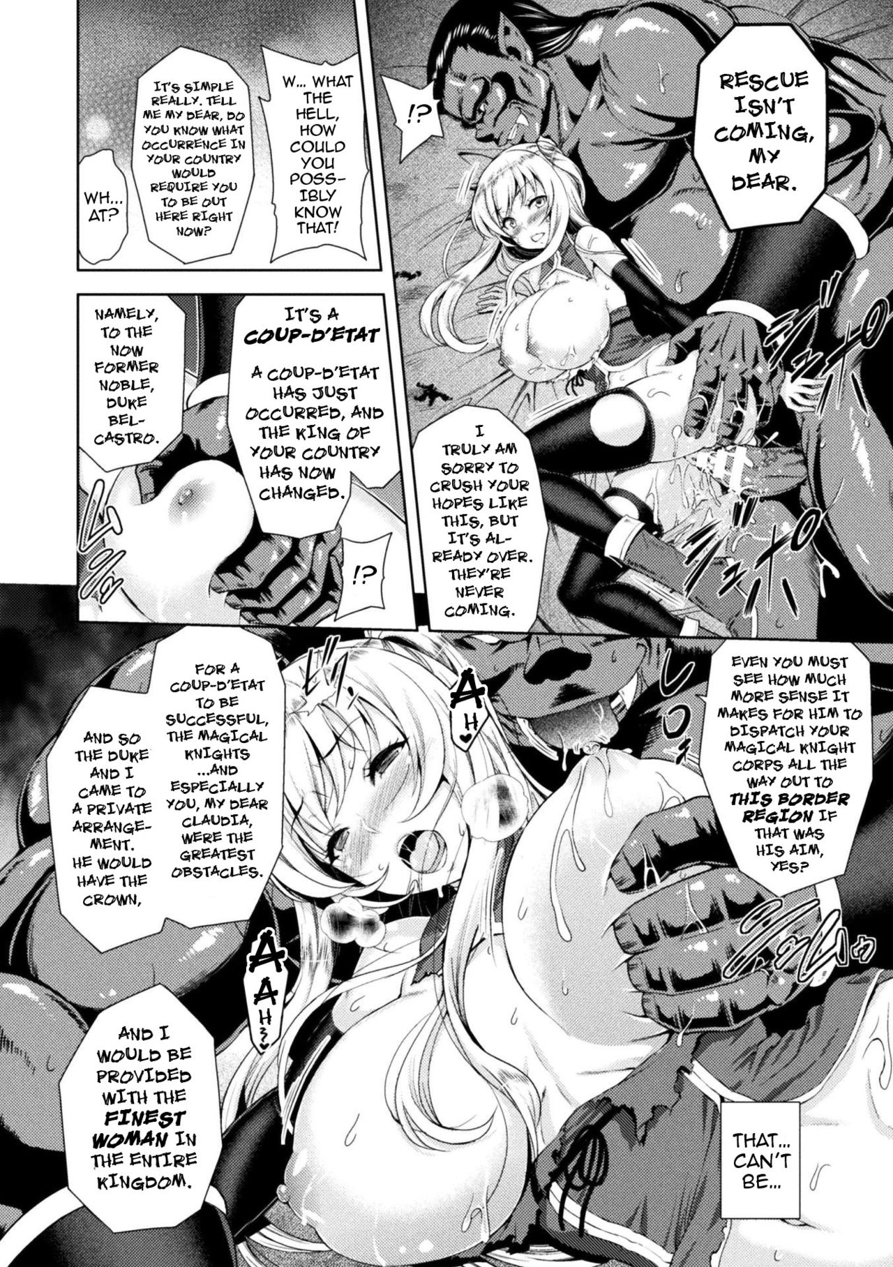 Erona – The Fall of a Beautiful Knight Cursed with the Lewd Mark of an Orc - Chapter 1 — Page 39