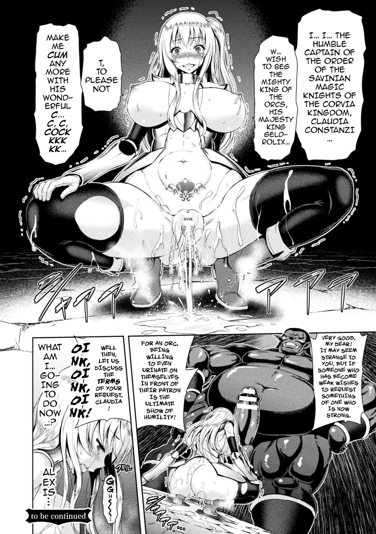 Erona – The Fall of a Beautiful Knight Cursed with the Lewd Mark of an Orc - Chapter 1 — Page 49