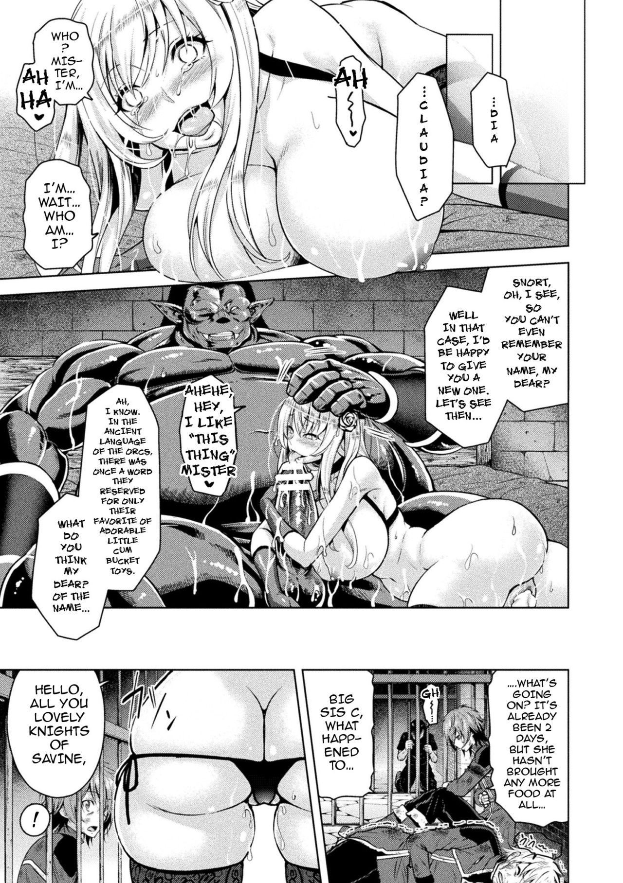 Erona – The Fall of a Beautiful Knight Cursed with the Lewd Mark of an Orc - Chapter 1 — Page 74