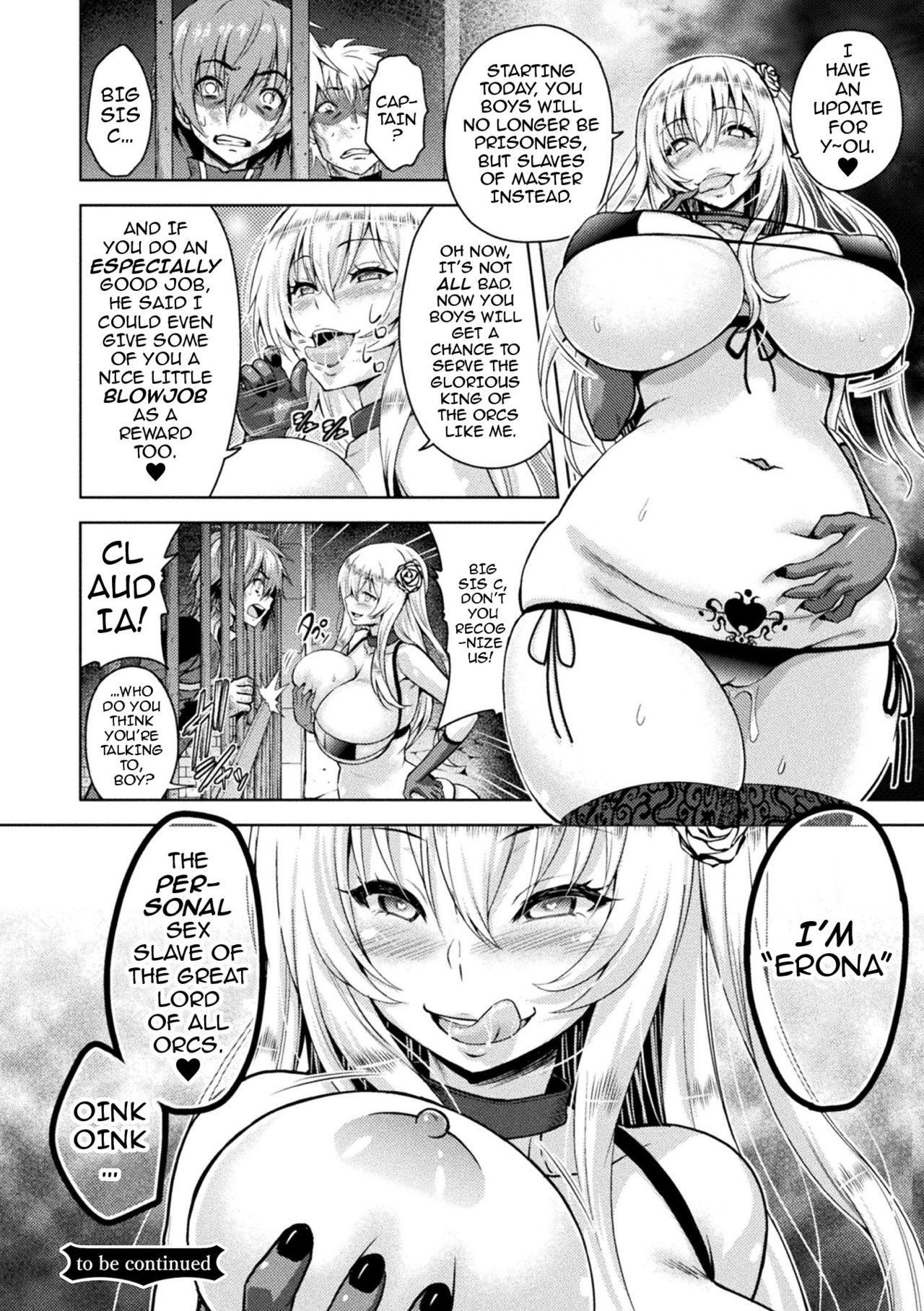 Erona – The Fall of a Beautiful Knight Cursed with the Lewd Mark of an Orc - Chapter 1 — Page 75