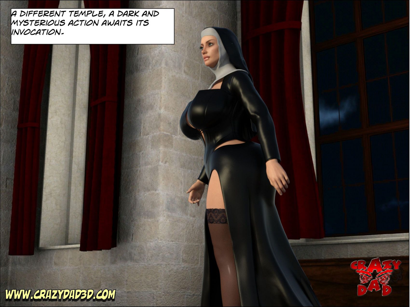 Evil Nun [CrazyDad3D] - Chapter 1 — Page 5