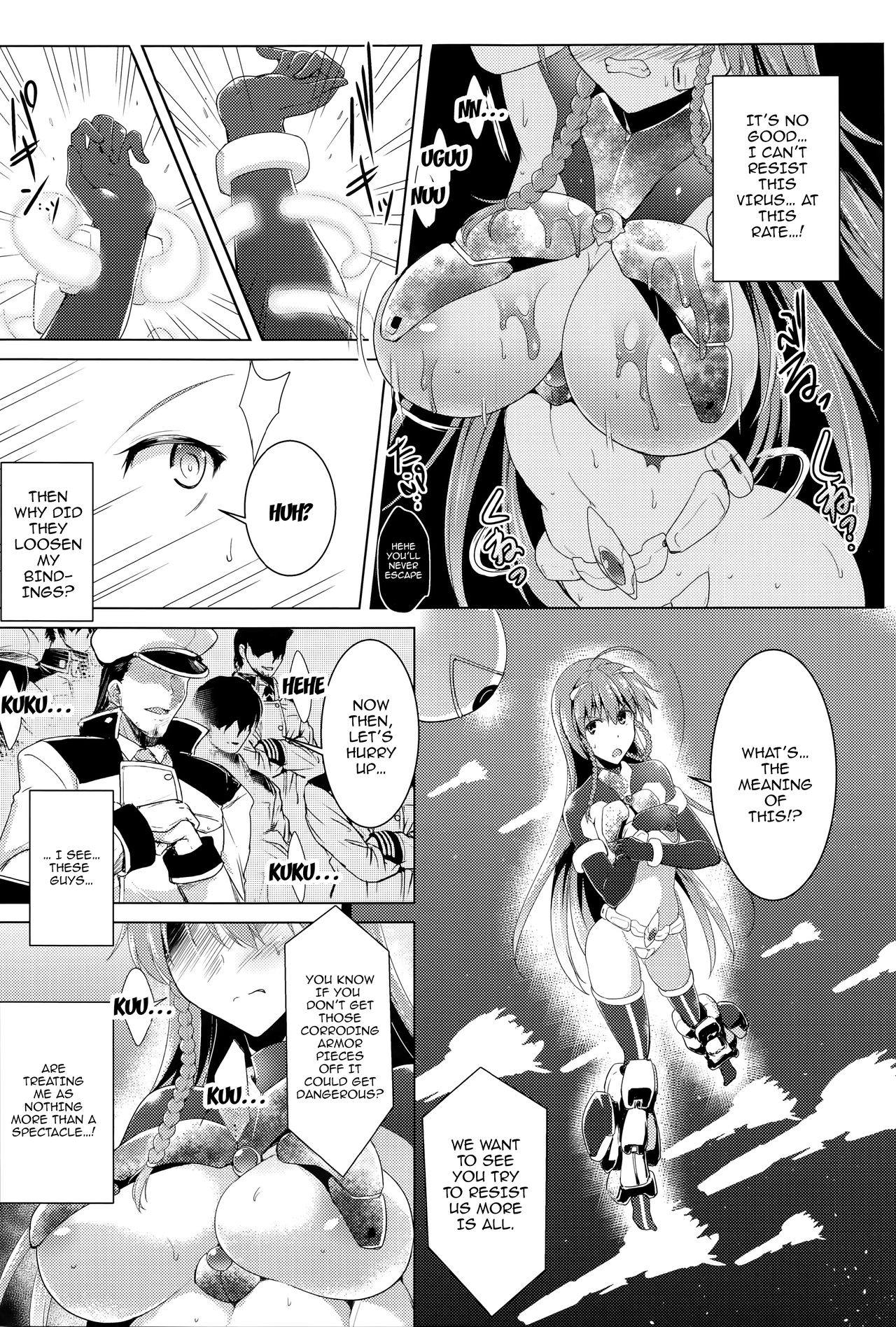 Ikusa Otome, Kairaku Ni Nomareiku [C.R] - Chapter 1 — Page 46