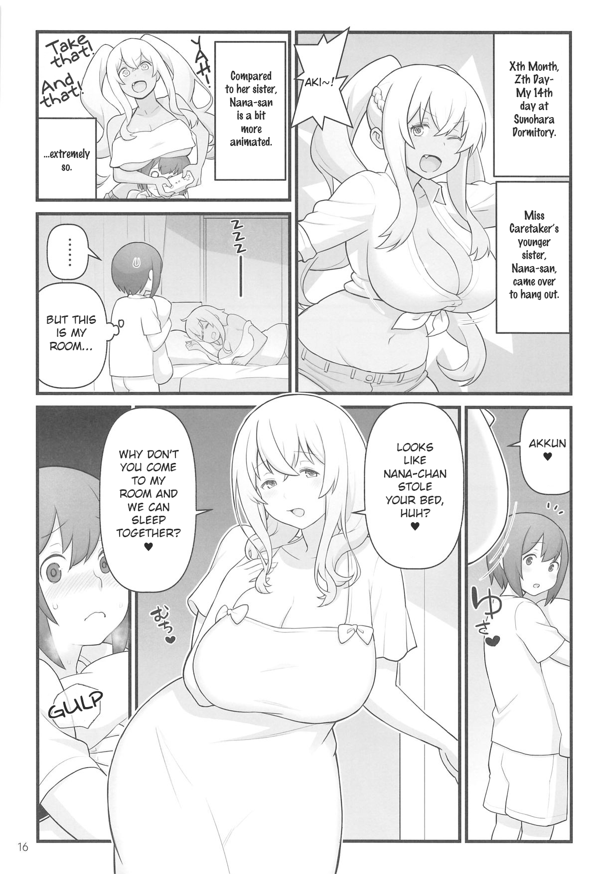 Akkun’s Diary (Sunohara-sou no Kanrinin-san) [Kakuzatou] - Chapter 1 — Page 16