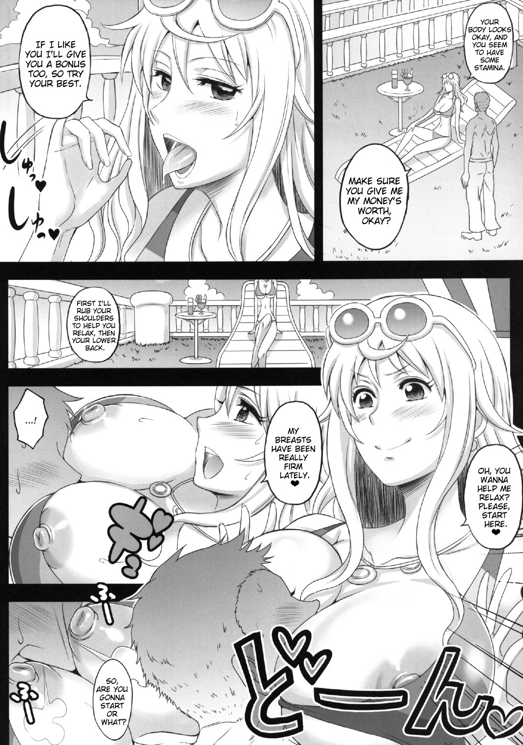 Woman Pirate in Paradise (One Piece) [Haikawa Hemlen] - Chapter 4 — Page 5