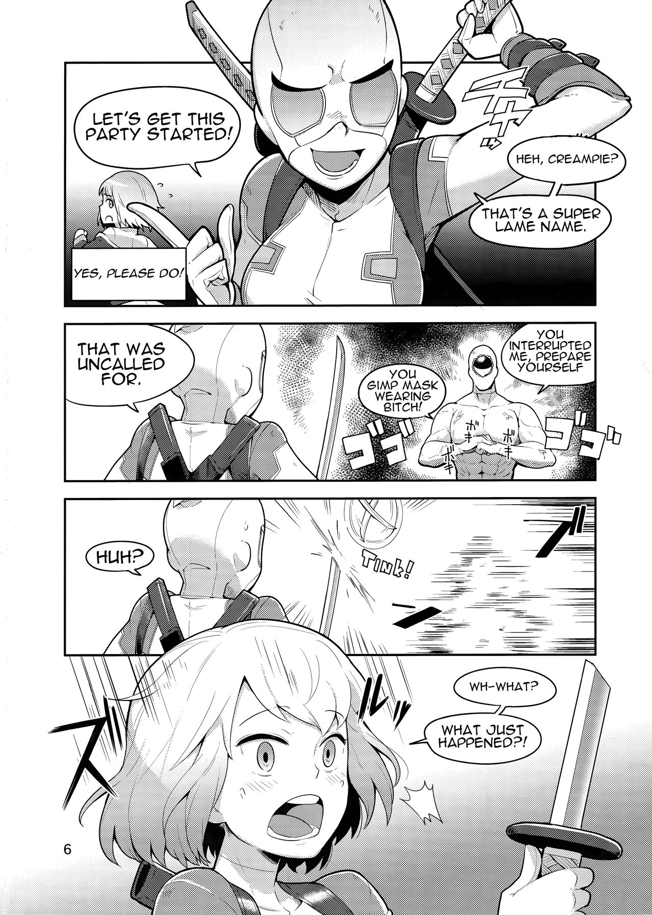 Gwenpool – Jumping Into an Indecent World (Gwenpool) [Bowieknife] - Chapter 1 — Page 6
