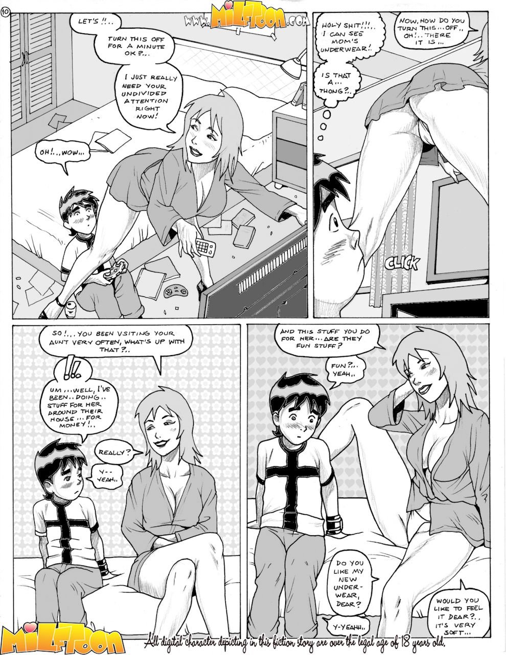10 Inches (Ben 10) [MILFToon] - Chapter 1 — Page 10