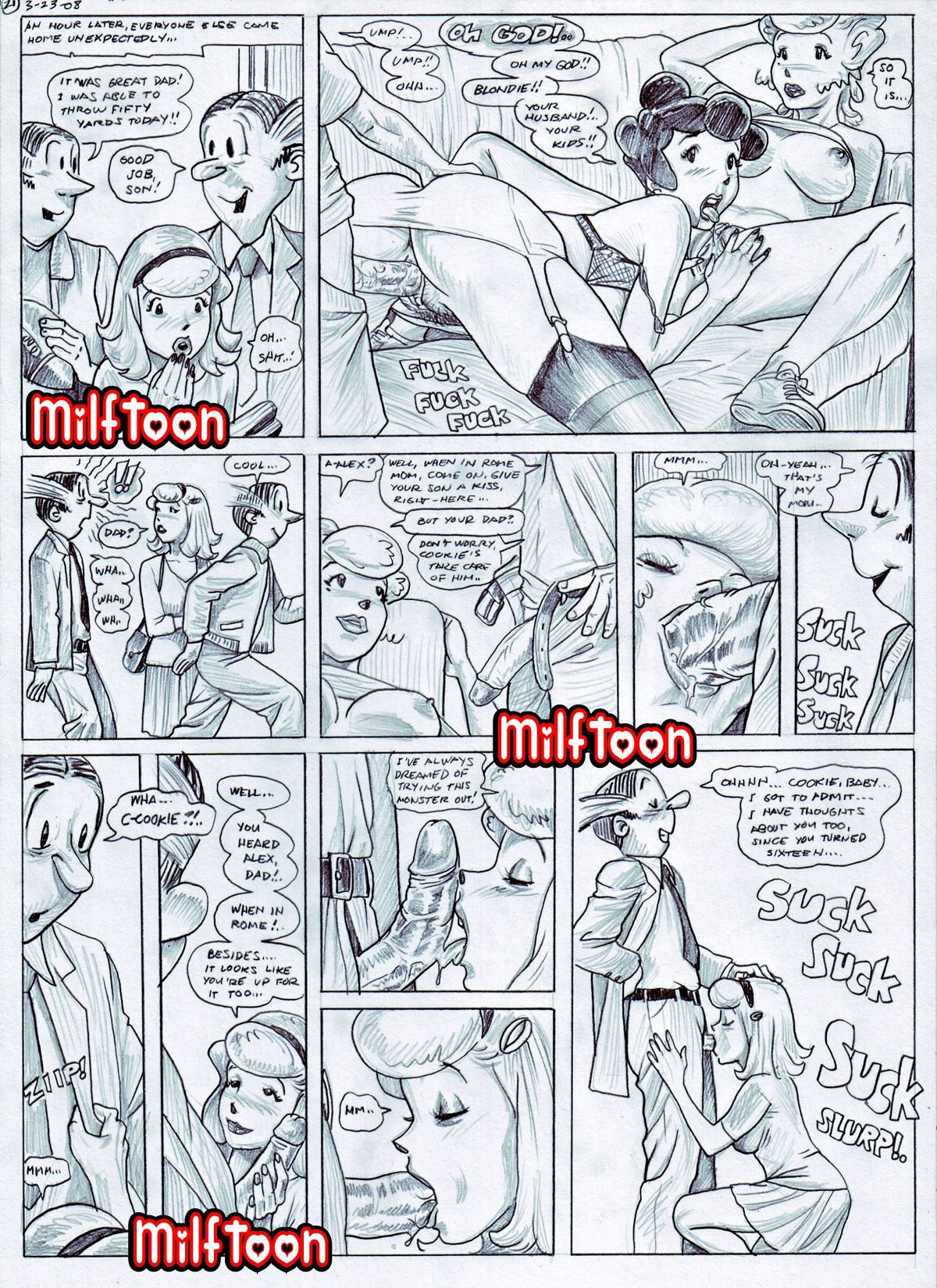 Blondie (The Blondie) [MILFToon] - Chapter 1 — Page 22