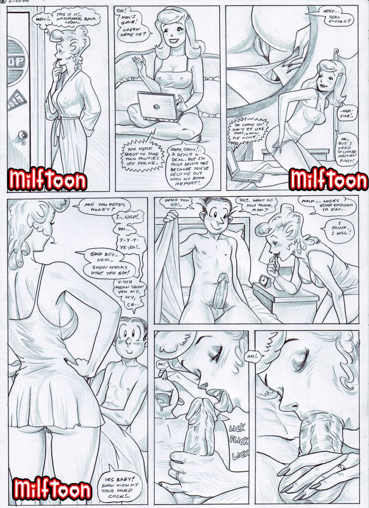 Blondie (The Blondie) [MILFToon] - Chapter 1 — Page 9