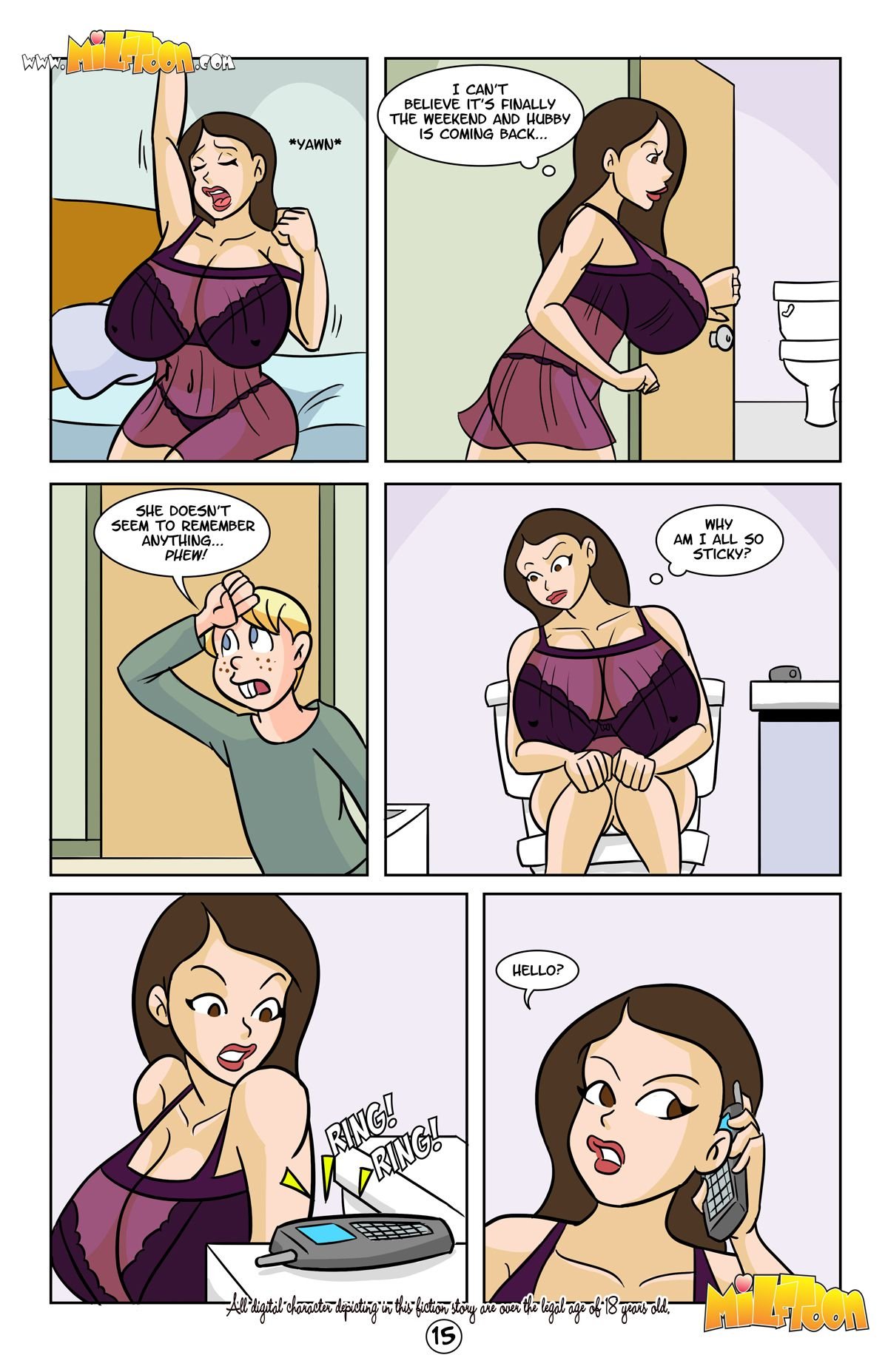 Business Before Pleasure [MILFToon] - Chapter 1 — Page 15