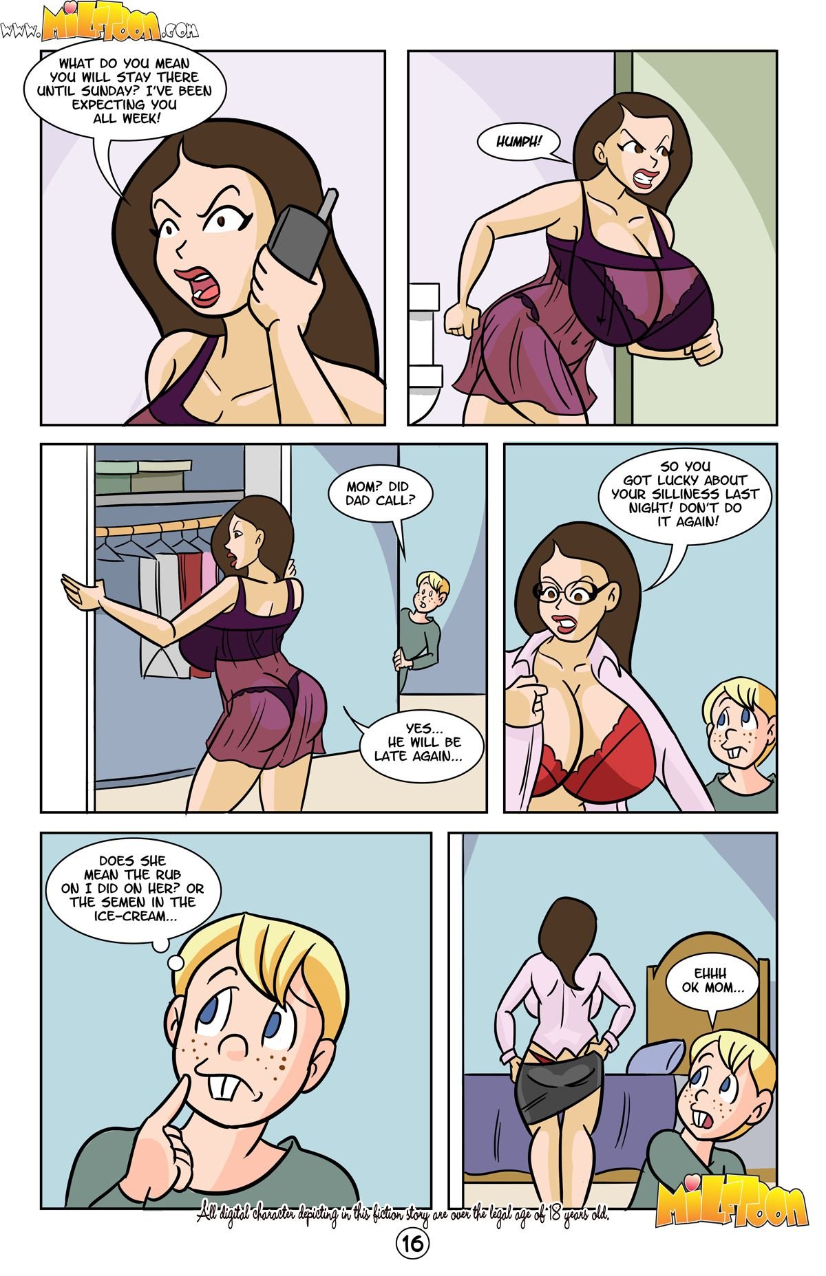 Business Before Pleasure [MILFToon] - Chapter 1 — Page 16