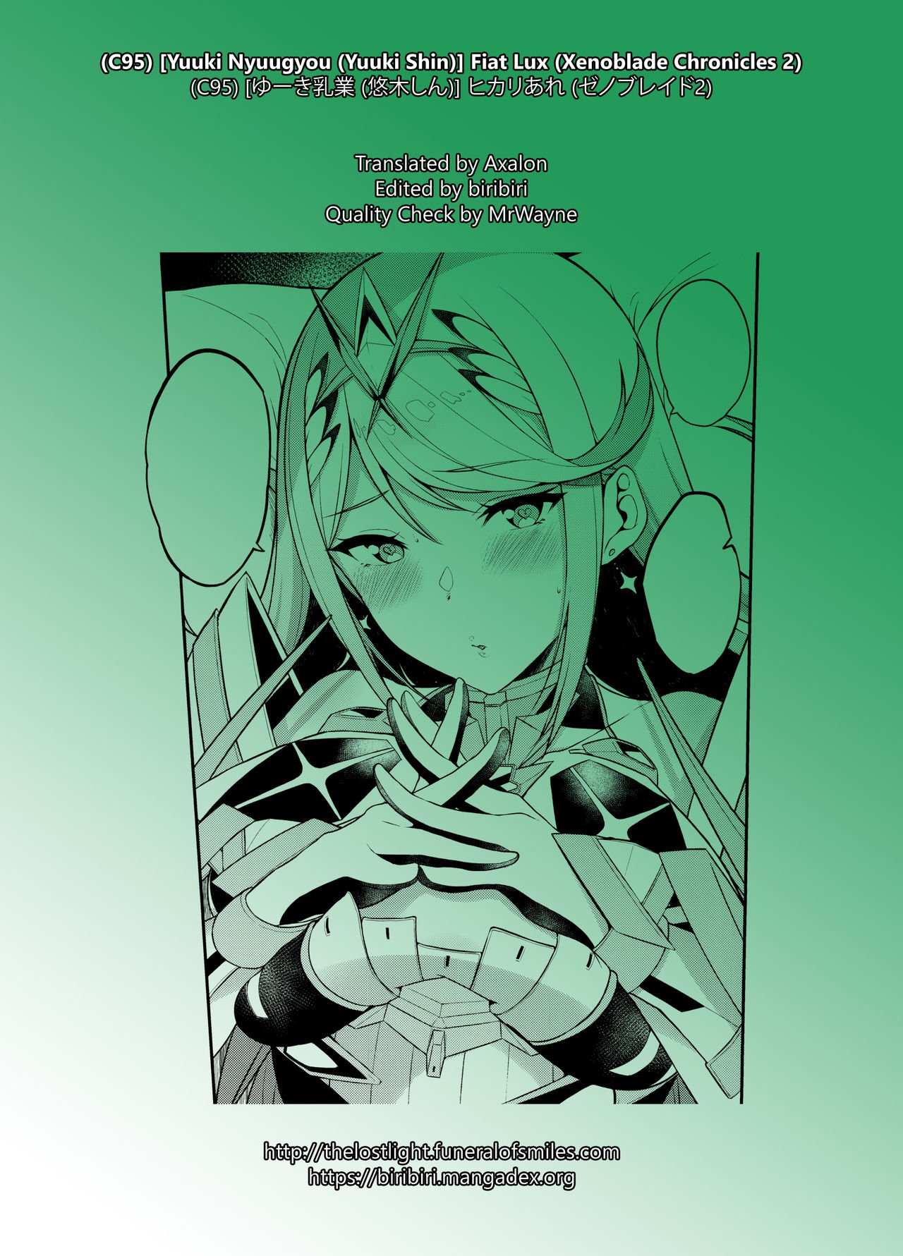 Hikari Are – Fiat Lux (Xenoblade Chronicles 2) [Yuuki Shin] - Chapter 1 — Page 27