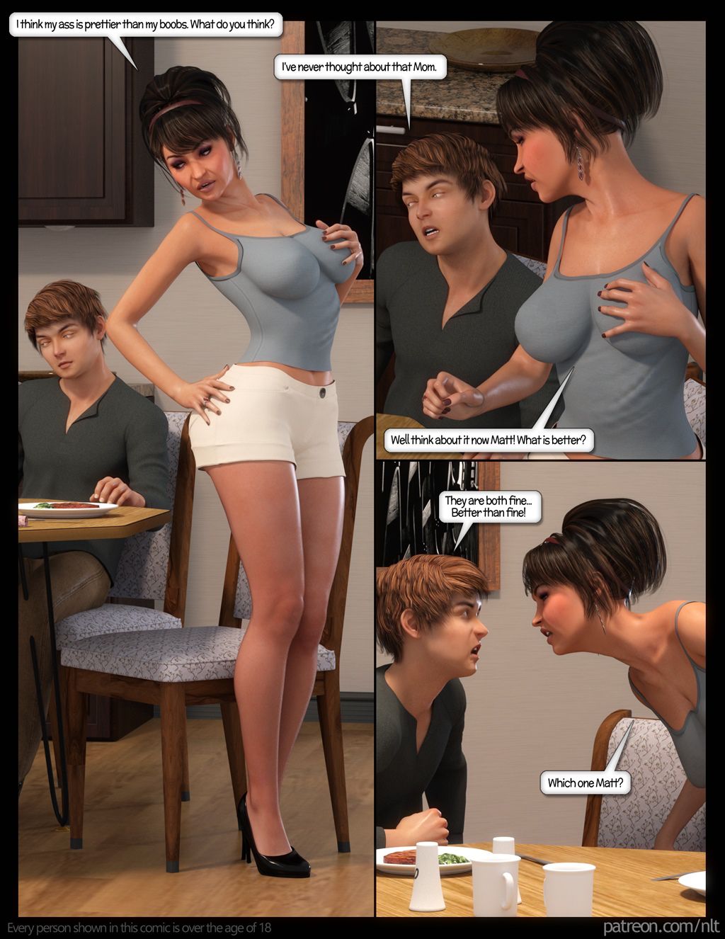 Is My Mom Hot? [NLT Media] - Chapter 1 — Page 12