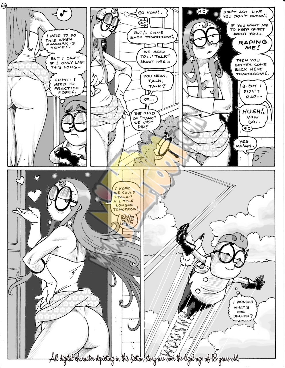 Dixter’s Fap (Dexter’s Laboratory) [MILFToon] - Chapter 3 — Page 10